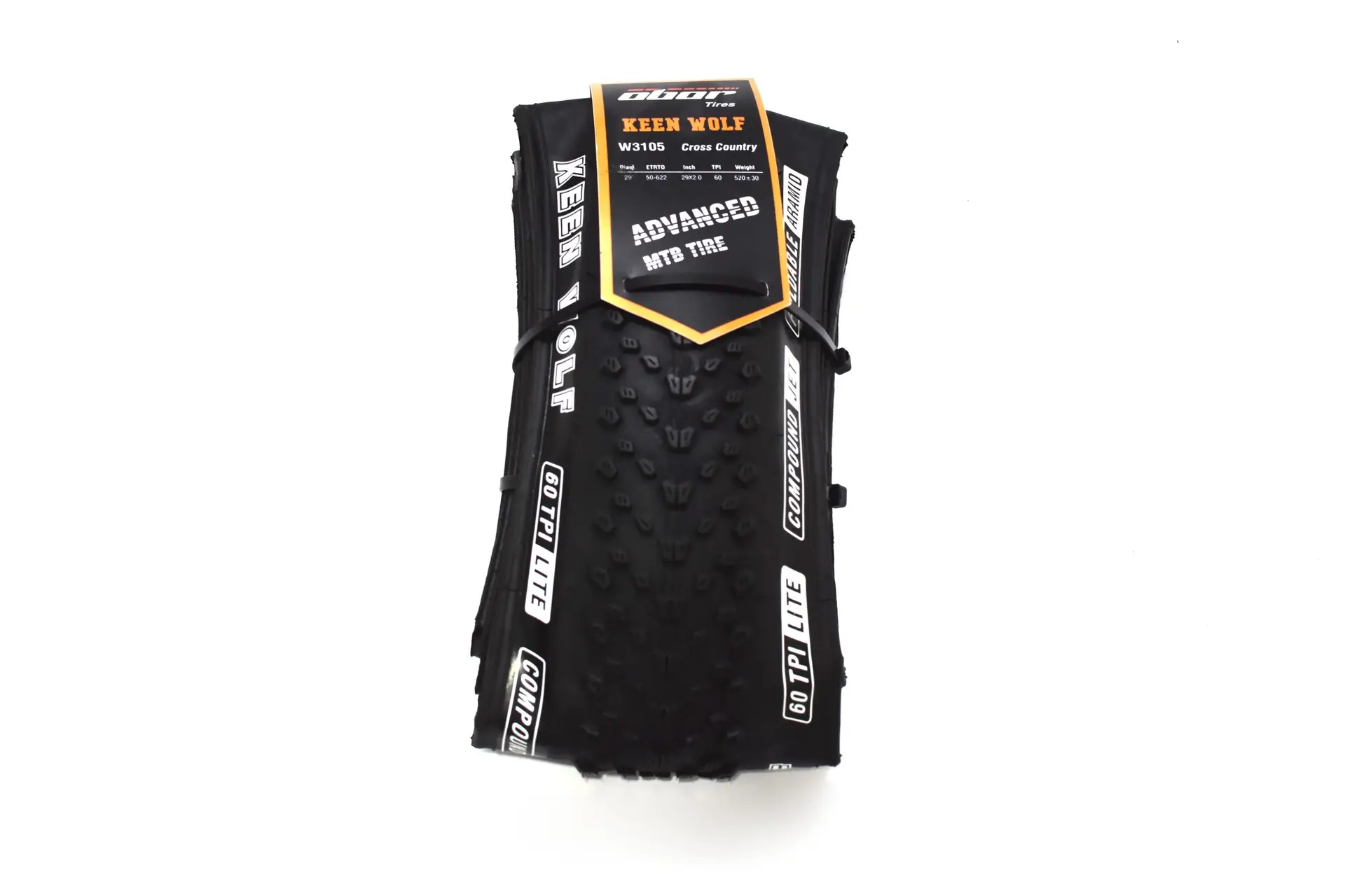 Cubierta 29x2.00 Obor Keen Wolf 60 TPI kevlar