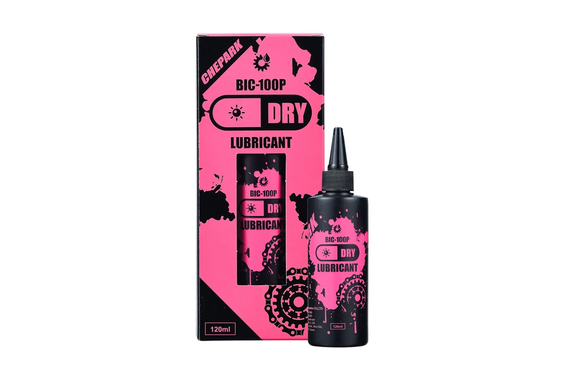 Lubricante para cadena CHEPARK seco 120ml