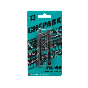 Valvula tubless negro CHEPARK 45mm