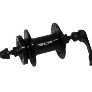 Maza delantera MTB aluminio a rulemanes 32 agujeros para disco con cierre WZ-108F