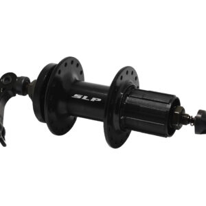 Maza trasera MTB aluminio 32 agujeros a rulemanes para disco a casette con cierre WZ-182RB