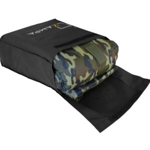 Lona portabici mediana para camioneta con cámara