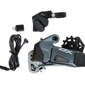 Set transmision Wheeltop inalambrica EDS X0 2.0, 3-14V + descarrilador trasero + shifter